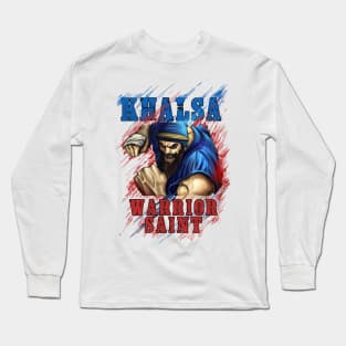 Khalsa Saint warrior Long Sleeve T-Shirt